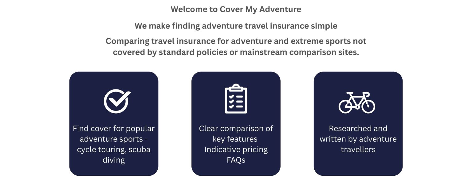 Cover My Adventure | Homepage
